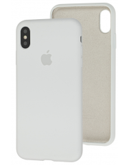 Чохол Silicone Case iPhone Xs Max (білий)