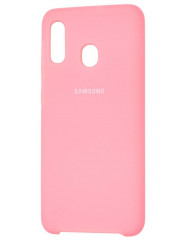 Чехол Silky Samsung Galaxy A20/A30 (розовый)