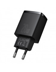 Сетевое зарядное устройство Baseus Compact Quick Charger 3.4А USB+C 20W (CCXJ-B01) Black