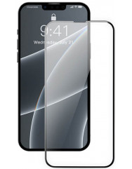 Стекло 3D Molecular Glass Apple iPhone 13/13 Pro (Black) 0.4mm
