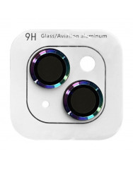 Защитное стекло на камеру Apple iPhone 14 (6.1") / 14 Plus (6.7") (Rainbow)