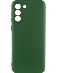 Чехол Silicone Case Samsung Galaxy S23 (темно-зеленый)