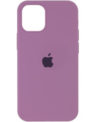 Чехол Silicone Case iPhone 12/12 Pro (лиловый)