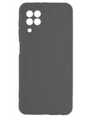 Чехол Silicone Case Samsung A22 (темно-серый)