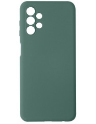 Чехол Silicone Case Samsung Galaxy A73 (темно-зеленый)