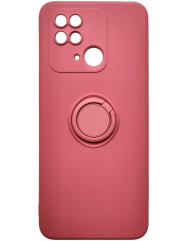 Чехол Ring Case Xiaomi Redmi 10C (Hawtohom Red)
