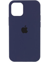 Чехол Silicone Case iPhone 12/12 Pro (Midnight Blue)