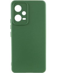 Чехол Silicone Case Xiaomi Redmi Note 12 Pro Plus 5G (темно-зеленый)