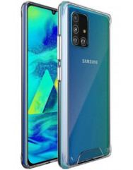 Чехол силиконовый Space Clear Samsung A51 (прозрачный)