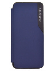 Книга Fabric Samsung Galaxy A03s (темно-синий)