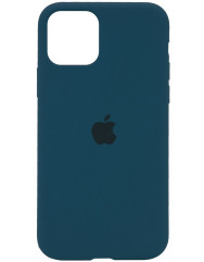 Чехол Silicone Case iPhone 11 Pro (синий космос)