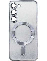 Case shiny Chrome Magsafe Samsung S23 Plus (Silver)