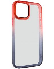 Чехол TPU+PC Fresh sip series Xiaomi Redmi 10C (Черный / Красный)