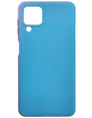 Чохол Silicone Case Samsung A22 (блакитний)