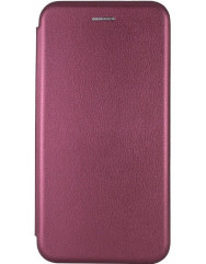 Книга Premium Samsung Galaxy A22 (Бордовый)
