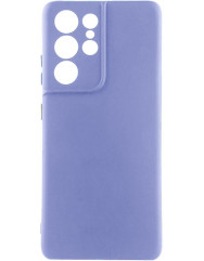 Чохол Silicone Case Samsung Galaxy S23 Ultra (лавандовий)