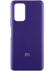 Чехол Silicone Case Xiaomi Redmi 10 (пурпурный)