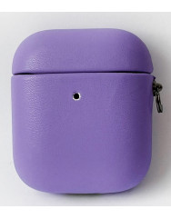 AirPods Leather Case Purple