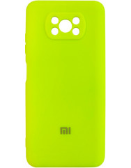 Чохол Silicone Case Xiaomi Poco X3 / Poco X3 Pro (зелений неон) 