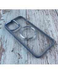 Чехол силиконовый TPU MagSafe iPhone 13 (Sierra Blue)