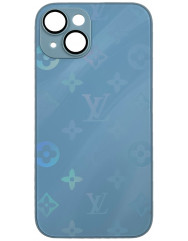 Glass Case  LV  iPhone 13 (Sierra Blue)
