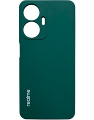 Чехол Silicone Case realme C55 (темно-зеленый)