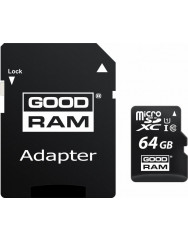 Карта пам'яті Goodram micro SDXC UHS-I 64gb (10cl) + adapter