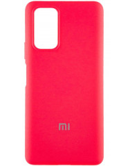 Чохол Silicone Case Xiaomi Redmi 10 (яскраво-рожевий)