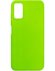 Чохол Silicone Case Xiaomi Redmi Note 10 5G (салатовий)