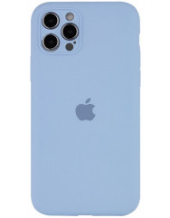 Чехол Silicone Case Separate Camera iPhone 13 Pro (небесно-голубой)