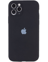 Чохол Silicone Case Separate Camera iPhone 12 Pro (чорний)