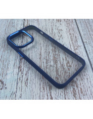 Чехол силиконовый TPU iPhone 13 Pro Max (Navy Blue)