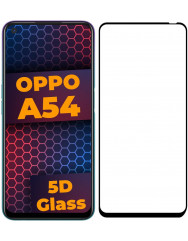 Скло Oppo A54 (5D Black)