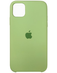 Чехол Silicone Case iPhone 12/12 Pro (фисташковый)