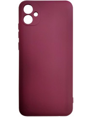 Чехол Silicone Case Samsung Galaxy A04e (бордовый)