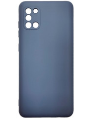 Чехол Silicone Case Samsung Galaxy A31 (темно-синий)