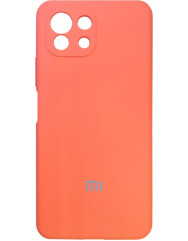 Чохол Silicone Case Xiaomi Mi 11 Lite (оранжевий)