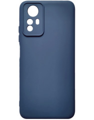 Чехол Silicone Case Xiaomi Redmi Note 12s (темно-синий)