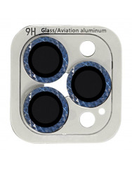 Защитное стекло на камеру Apple iPhone 12 Pro/11 Pro/11 Pro Max (Blue)