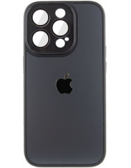 Silicone Case 9D-Glass Box iPhone 13 Pro (Black)