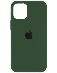 Чохол Silicone Case Iphone 12 Pro Max (темно-зелений)