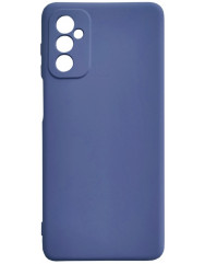 Чехол Silicone Case Samsung M52 (темно-синий)