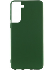 Чохол Silicone Case Samsung Galaxy S23 Plus (темно-зелений)