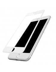 Стекло бронированное матовое iPhone 7/8 (5D White)