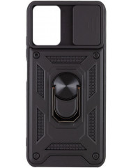 Чохол Camshield Serge Ring + підставка Oppo A52 (чорний)