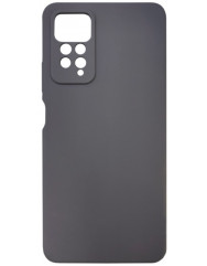 Чехол Silicone Case Xiaomi Redmi Note 11 Pro/12 Pro (темно-серый)