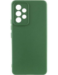 Чохол Silicone Case Samsung Galaxy A34 (темно-зелений)