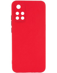 Чехол TPU Square Full Camera Poco M4 Pro 5G (красный)