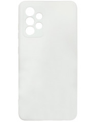 Чехол Silicone Case Samsung Galaxy A52 (белый)
