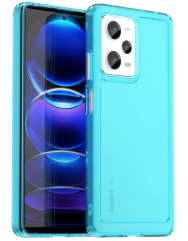 Чехол  Cosmic Clear Xiaomi Note 12 Pro Plus 5G (Blue)